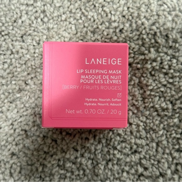 LANEIGE Other - LANEIGE Lip Sleeping Mask in Berry.